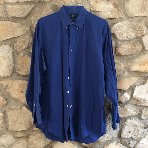 Like New Men’s Ralph Lauren Dress Shirt - Picture 1 of 4